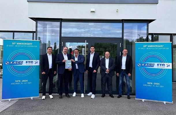 Cooperación del 50 aniversario de Kaco y Meyer Glitza 2024.07.17